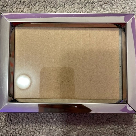 SOLD ON FACEBOOK Silver Picture Frame 4”x5.5” - Picture 8 of 8